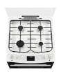 AEG CKX6540ACW Dual Fuel Cooker with Double Oven - White