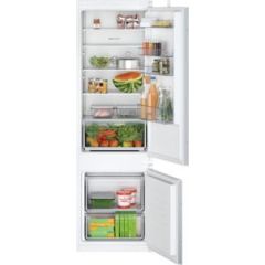 Bosch KIV87NSE0G, Built-in fridge-freezer with freezer at bottom
