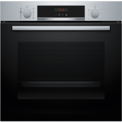 Bosch HQA574BS3B, Built-in oven with added steam function