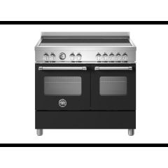 Bertazzoni MAS105I2ENEC Master 100cm Range Cooker Twin Oven Induction Matt Black