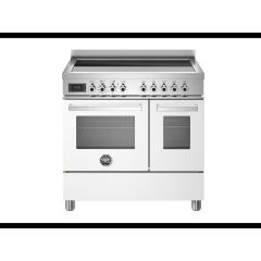 Bertazzoni PRO95I2EBIT Professional 90cm Range Cooker Twin Oven Induction Gloss White
