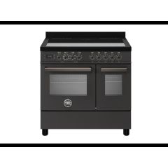 Bertazzoni PRO95I2ECAT Professional 90cm Range Cooker Twin Oven Induction Carbonio