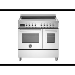 Bertazzoni PRO95I2EXT Professional 90cm Range Cooker Twin Oven Induction Stainless Steel