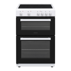 Statesman 60cm Double Oven Electric Ceramic Cooker - White