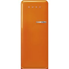 Smeg FAB28LOR6 Retro Fridge Freezer Left Hand Hinge - Orange