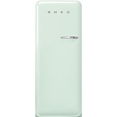 Smeg FAB28LPG6 Retro Fridge with Icebox Left Hand Hinge - Pastel Green