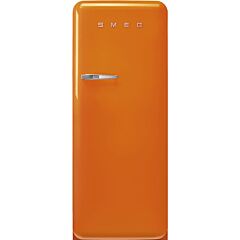 Smeg FAB28ROR6 Retro Fridge with Icebox Right Hand Hinge - Orange