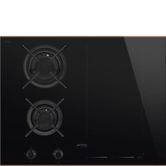 Smeg PM6643R 65cm Dolce Stil Novo Mixed Fuel Hob with Copper Trim