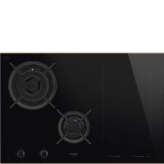 Smeg PM6743R 75cm Dolce Stil Novo Mixed Fuel Hob with Copper Trim