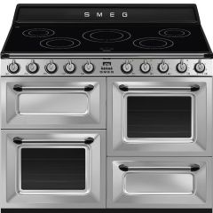 Smeg TR4110IX2 110cm Victoria Stainless Steel Four Cavity Traditional Cooker
