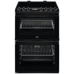AEG CIB6743ACB Induction Electric Cooker with Double Oven