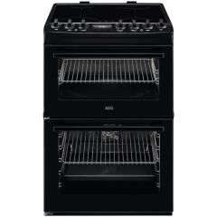 AEG CIX6540ACB Induction Electric Cooker with Double Oven