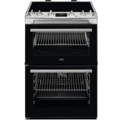 AEG CIX6540ACM Induction Electric Cooker with Double Oven