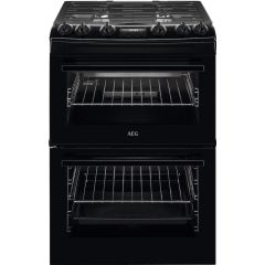 AEG CGX6130ACB 60cm Gas Double Cooker