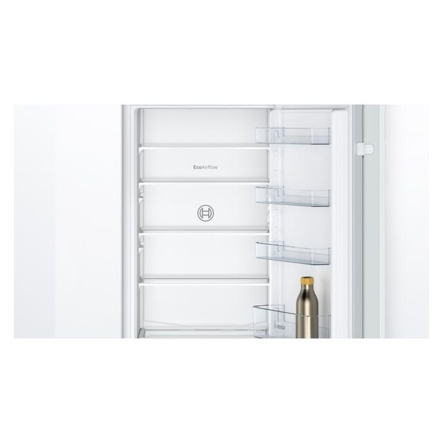 Bosch KIV87NSE0G, Built-in fridge-freezer with freezer at bottom