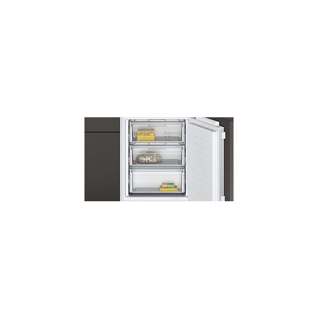 Neff KI7861FE0G, Built-in fridge-freezer with freezer at bottom