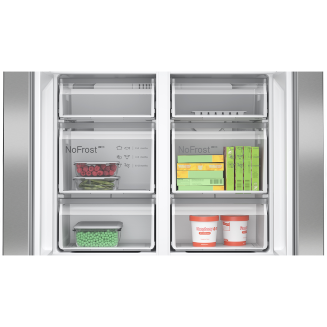 Bosch KFN96APEAG, French door bottom freezer, multi door