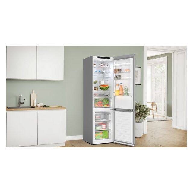 Bosch KGN392LDFG, Free-standing fridge-freezer with freezer at bottom