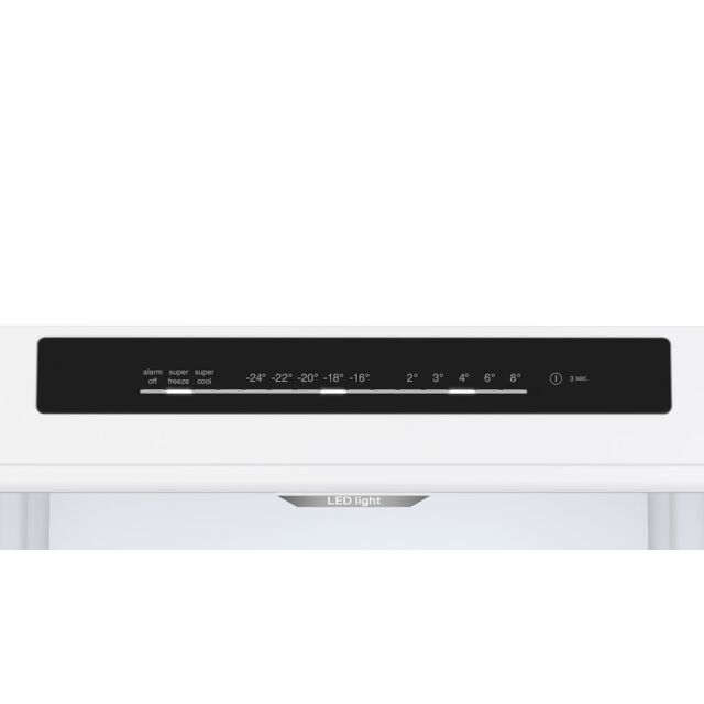 Bosch KGN392WDFG, Free-standing fridge-freezer with freezer at bottom