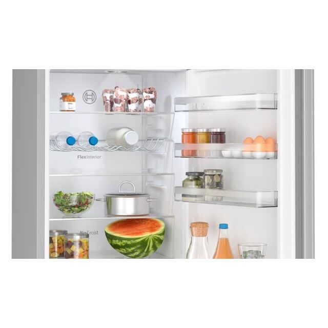 Bosch KGN392LDFG, Free-standing fridge-freezer with freezer at bottom