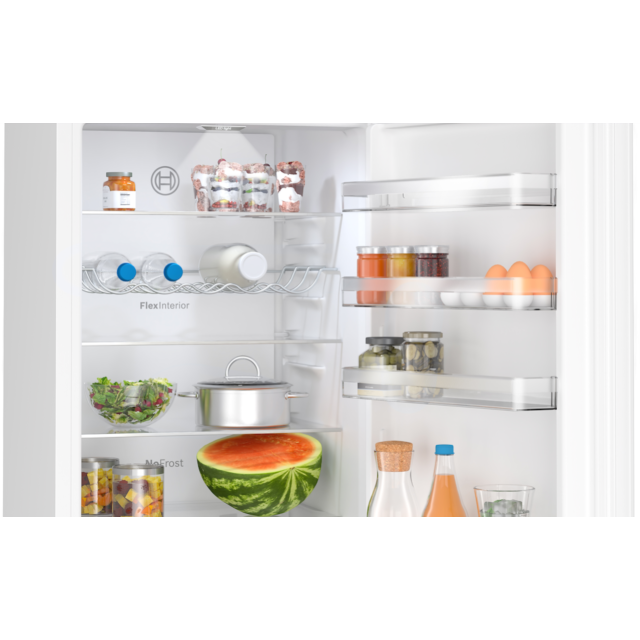 Bosch KGN392WDFG, Free-standing fridge-freezer with freezer at bottom