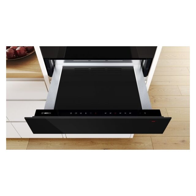 Bosch BIC7101B1B, Built-in warming drawer