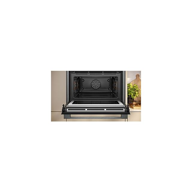 Neff C24MS71G0B, Built-in compact oven with microwave function