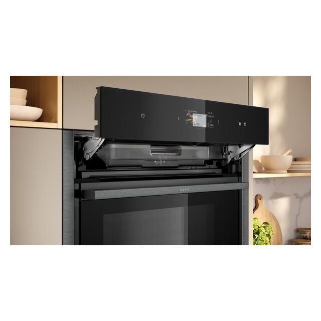 Neff B64VS71G0B, Built-in oven with added steam function