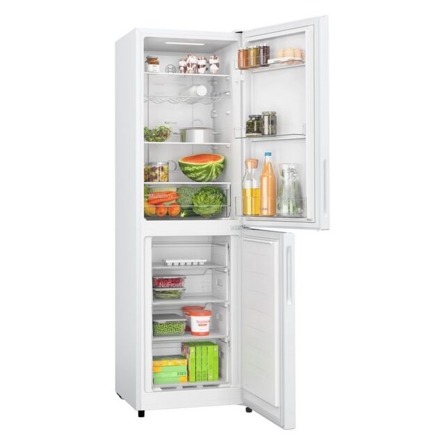 Bosch KGN27NWEAG, Free-standing fridge-freezer with freezer at bottom