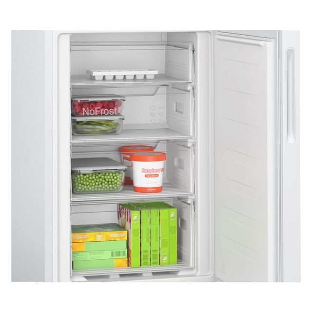 Bosch KGN27NWEAG, Free-standing fridge-freezer with freezer at bottom