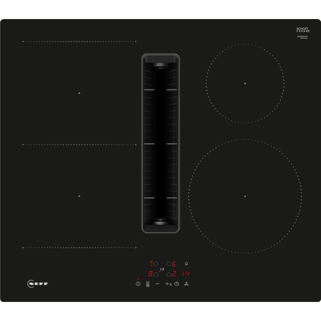 Neff V56NBS1L0, Induction hob with integrated ventilation system