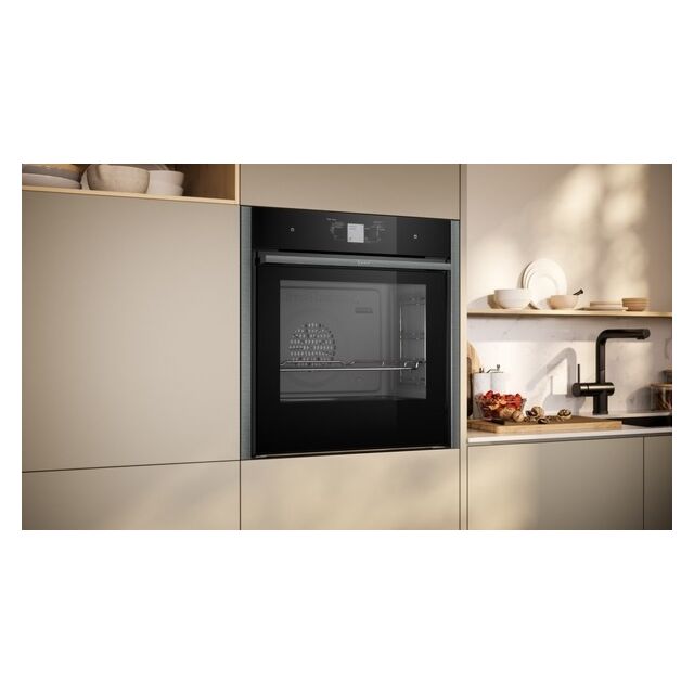 Neff B64FT53G0B, Built-in oven with steam function