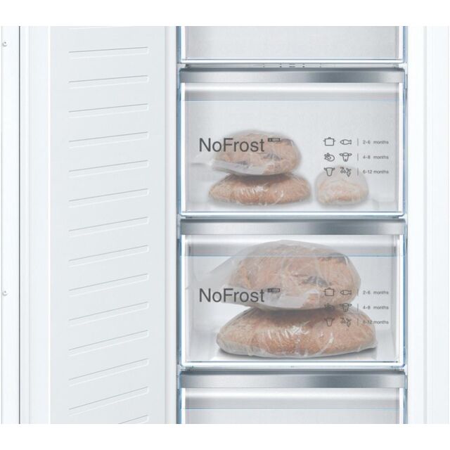 Bosch GIN81VEE0G, Built-in freezer