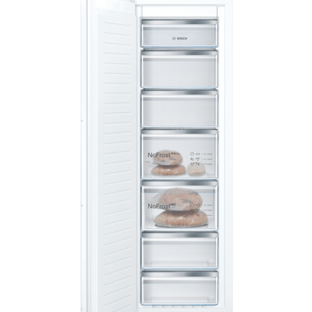Bosch GIN81VEE0G, Built-in freezer