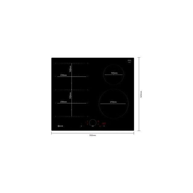 Neff T66FHE4L0, Induction hob