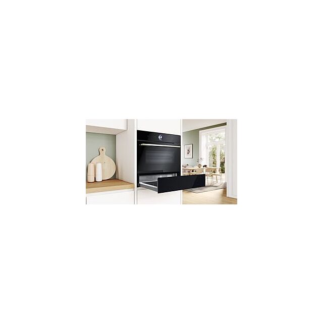 Bosch BIC7101B1B, Built-in warming drawer
