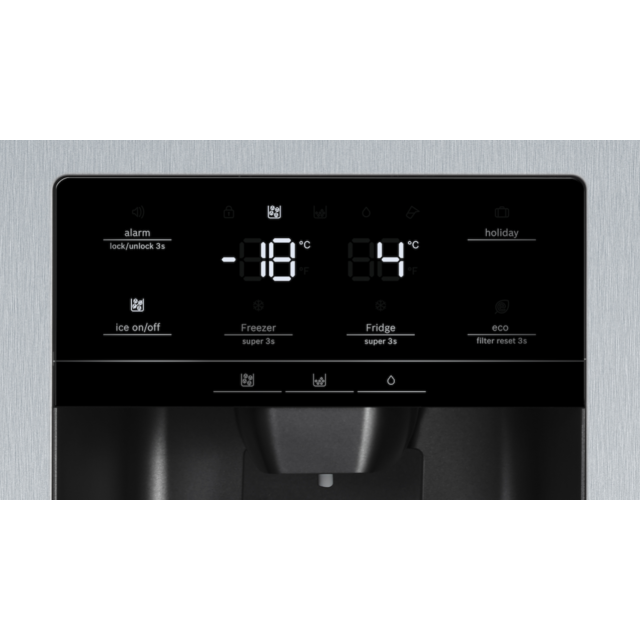 Bosch KAD93AIERG, American side by side