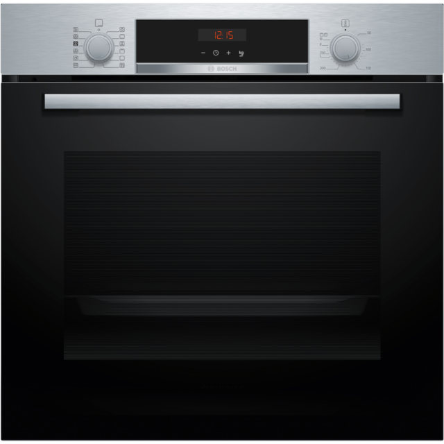 Bosch HQA574BS3B, Built-in oven with added steam function