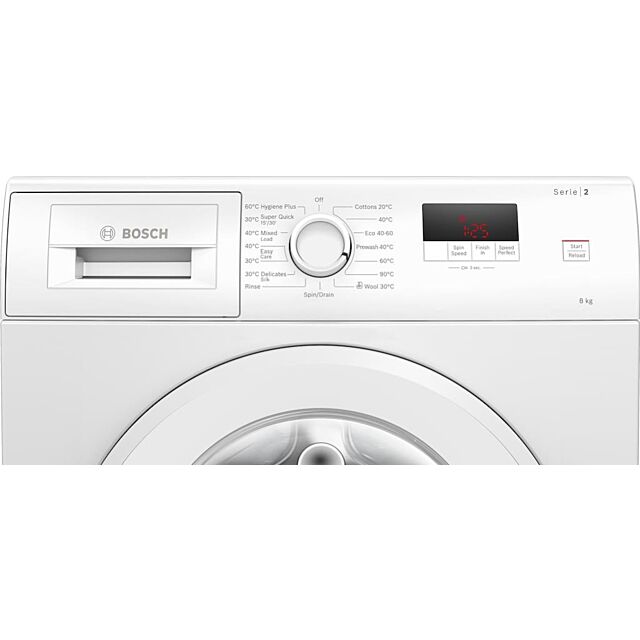 Bosch WGE03408GB, Washing machine, front loader