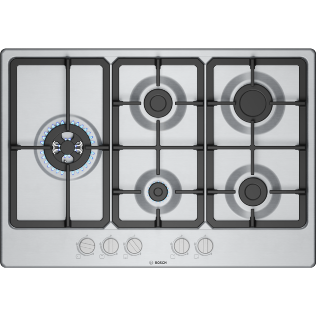 Bosch PGM7B5K90, Gas hob
