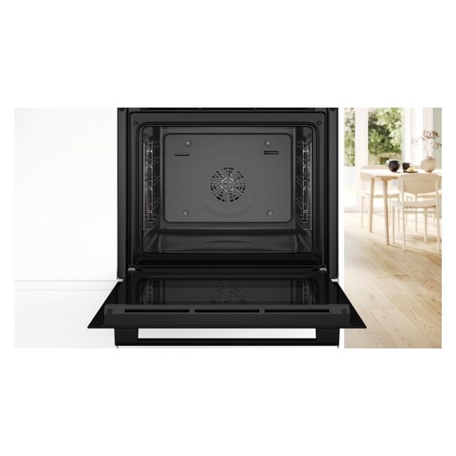Bosch HQA534BB3B, Built-in oven with added steam function