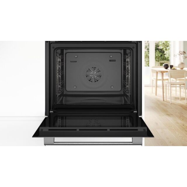Bosch HQA534BW3B, Built-in oven with added steam function