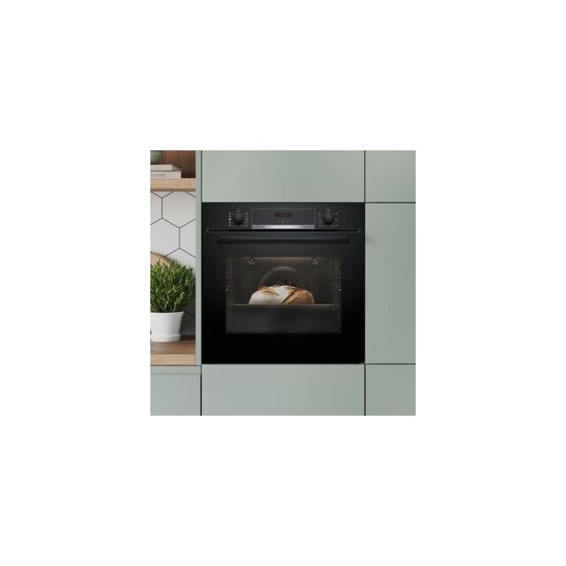 Bosch HQA534BB3B, Built-in oven with added steam function