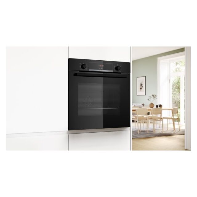 Bosch HQA534BB3B, Built-in oven with added steam function