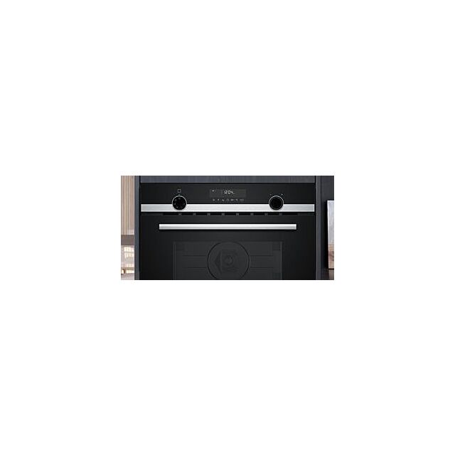 Siemens CM585AGS1B, Built-in microwave oven with hot air