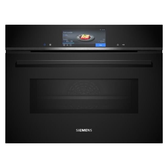 Siemens CM778GNB1B, Built-in compact oven with microwave function