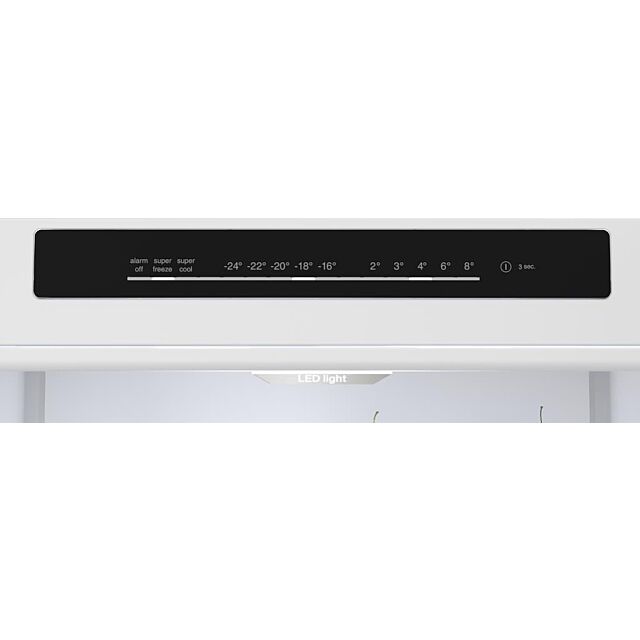 Bosch KGN392LAGG, Free-standing fridge-freezer with freezer at bottom