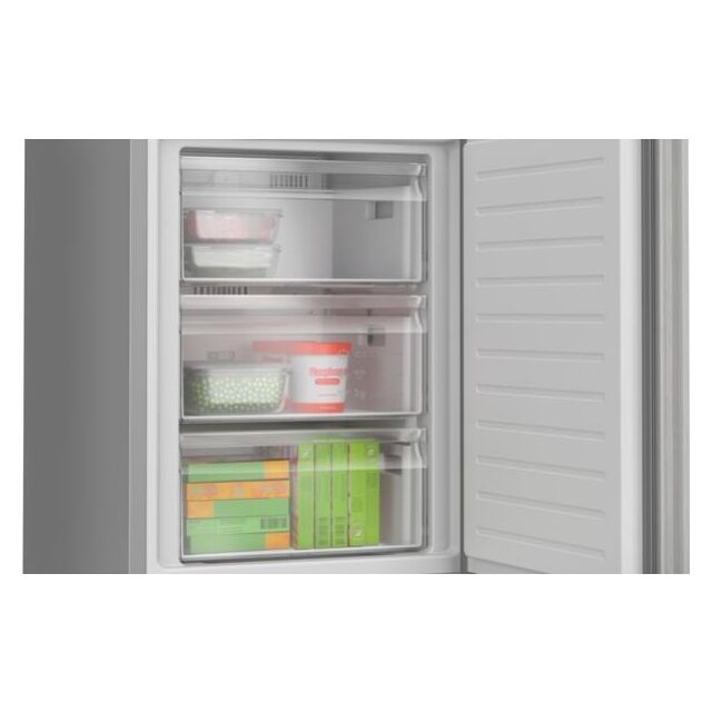 Bosch KGN392LAGG, Free-standing fridge-freezer with freezer at bottom