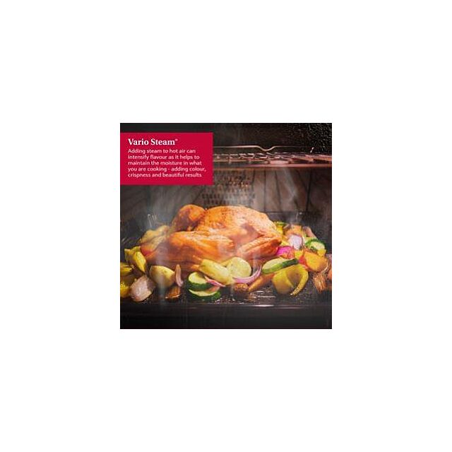 Neff B64VS71G0B, Built-in oven with added steam function