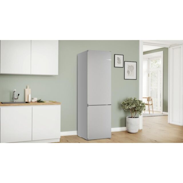 Bosch KGN392LAGG, Free-standing fridge-freezer with freezer at bottom